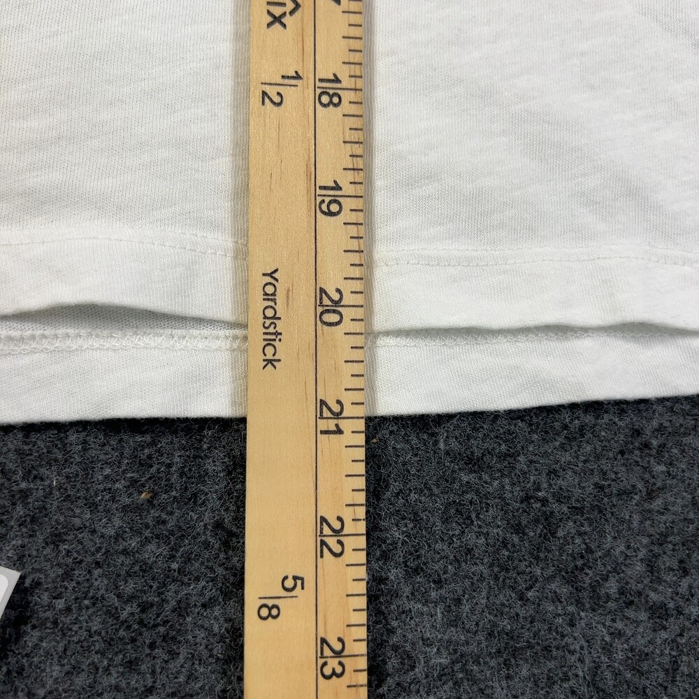 Buck Mason White Slub Longsleeve Henley Womens Sz Small Msrp68 [ME24] Pre-owned - Picture 8 of 12